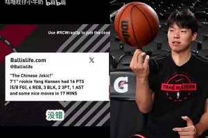 杨瀚森此前：争取下季和队友在场上用普通话交流战术，让对手懵逼